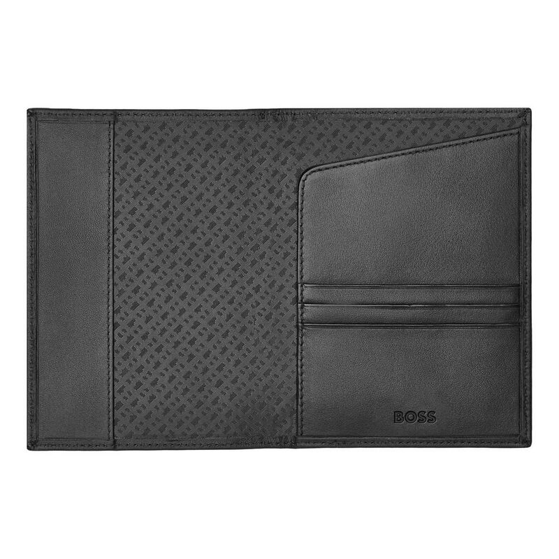 BOSS Leather Passport Holder Classic image number 1
